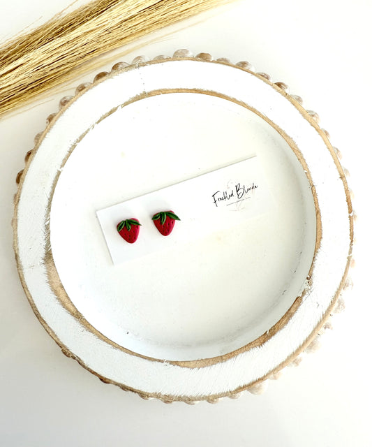 Strawberry Studs