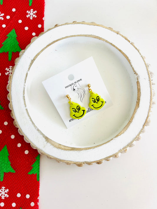 Grinch mini Dangles