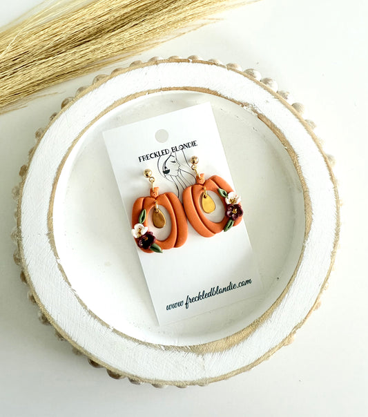 Pumpkin Donut Dangle