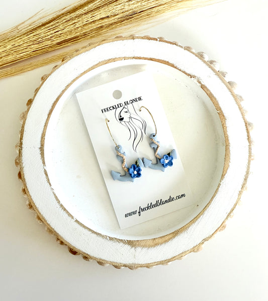 Blue Anchor Hoops