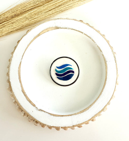 3 Rivers Brooch/Pin