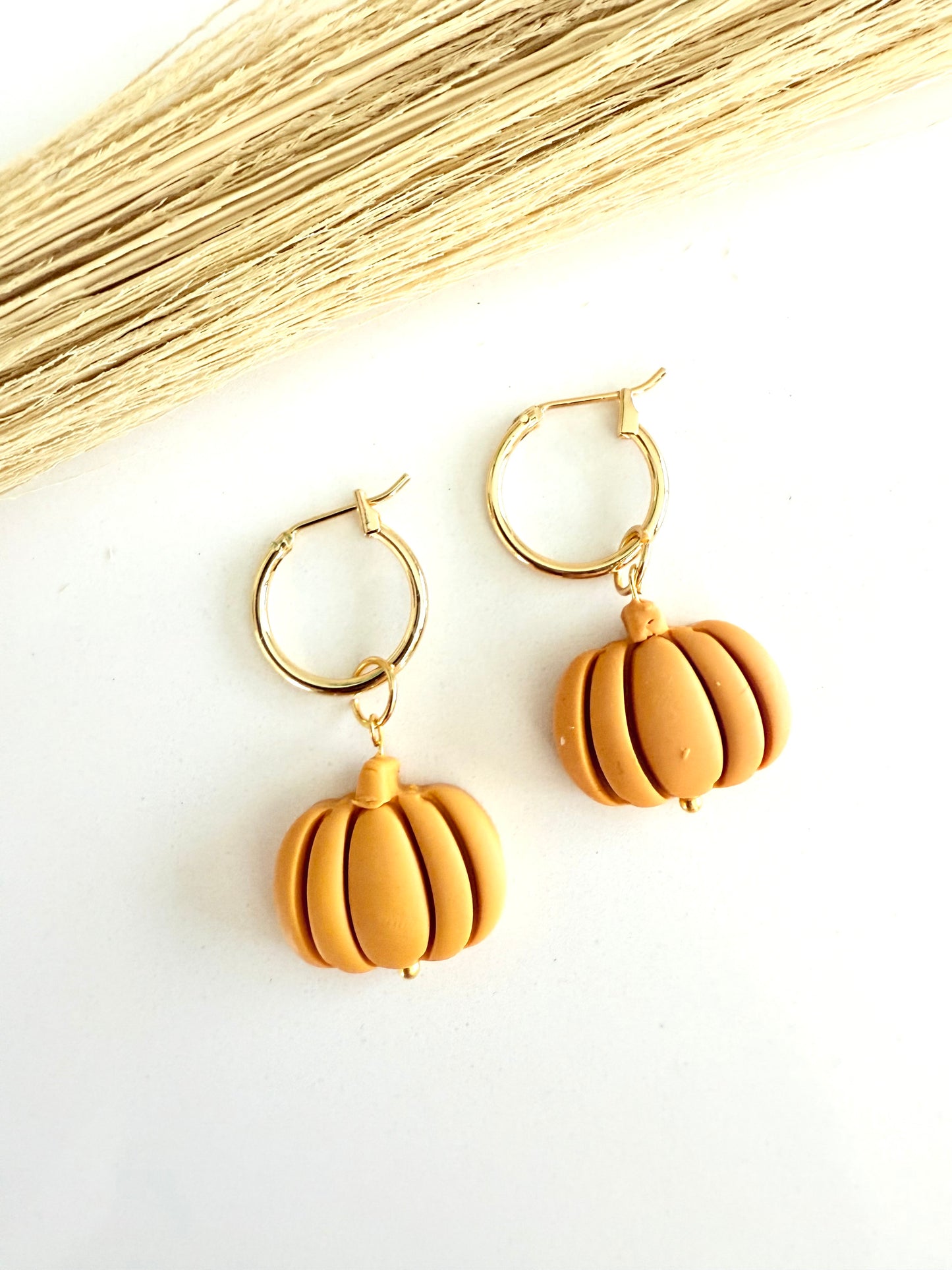 Pumpkin Charms + Hoops