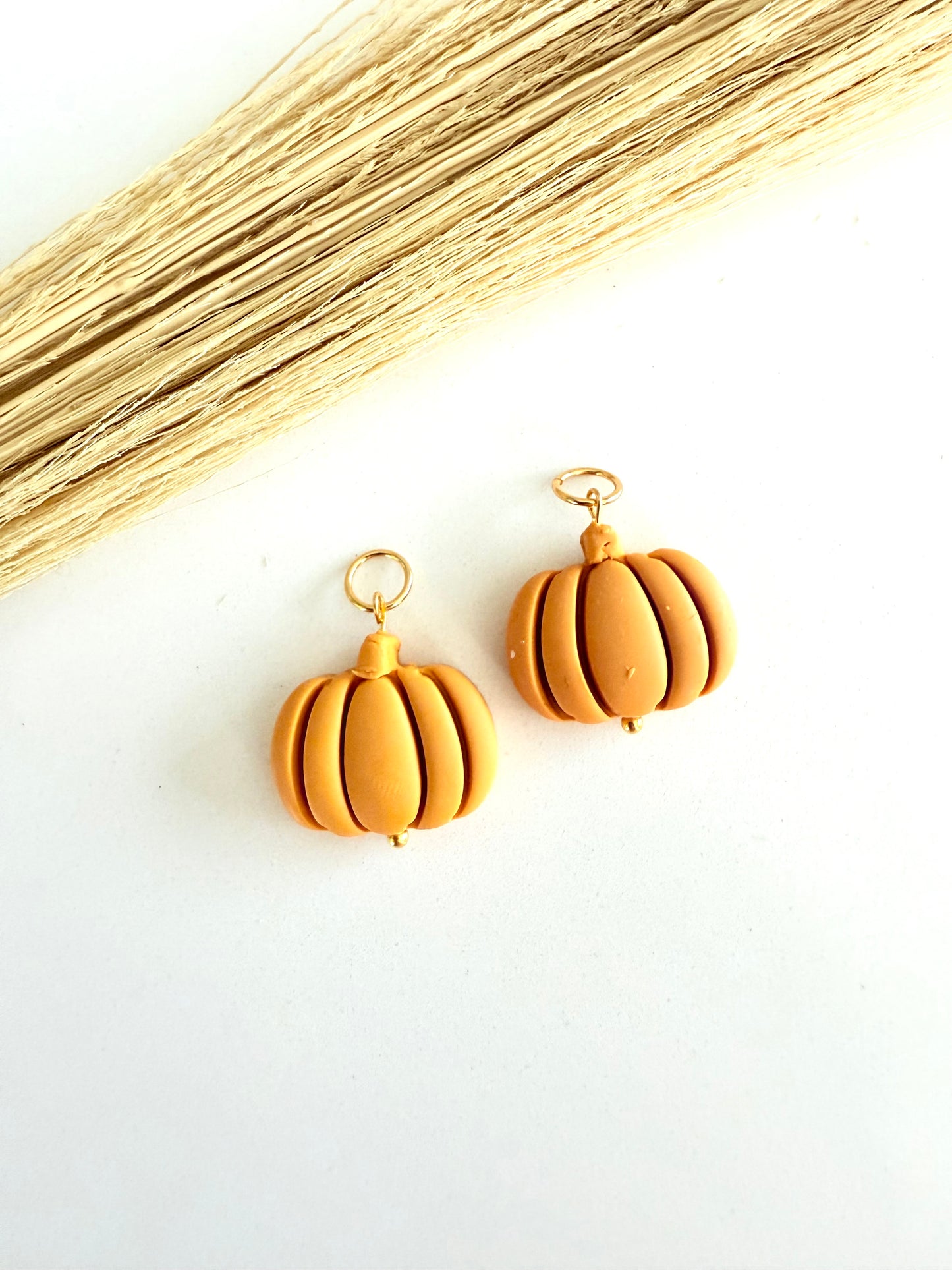 Pumpkin Charms + Hoops