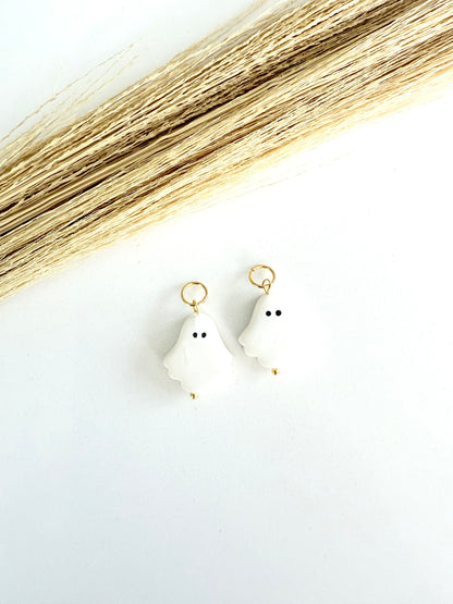 Ghost Charms + Hoops
