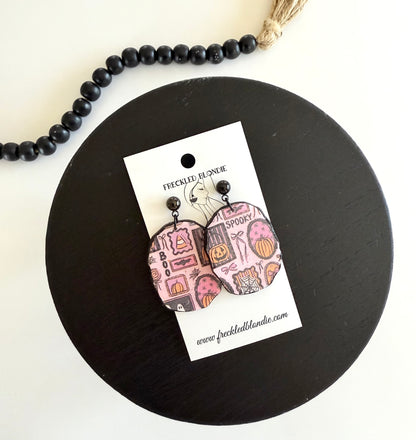 Pinkoween Large Dangles