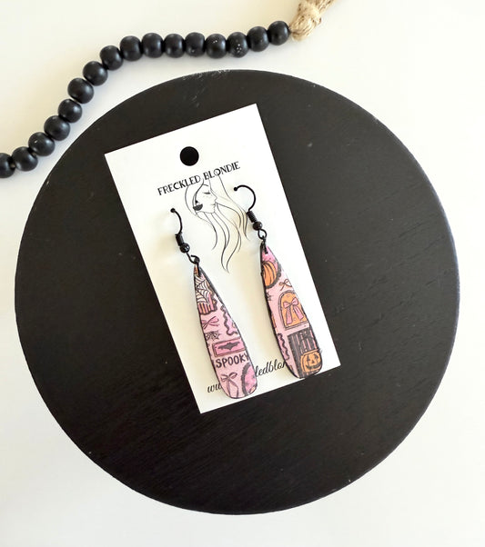 Pinkoween Dangles