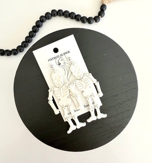 White Skelly Dangles